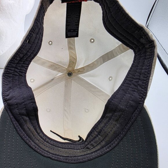 Nike True Tour Vapor Hat RZN Swoosh Dri Fit White Flex Golf Cap Outdoors Casual - Picture 8 of 9